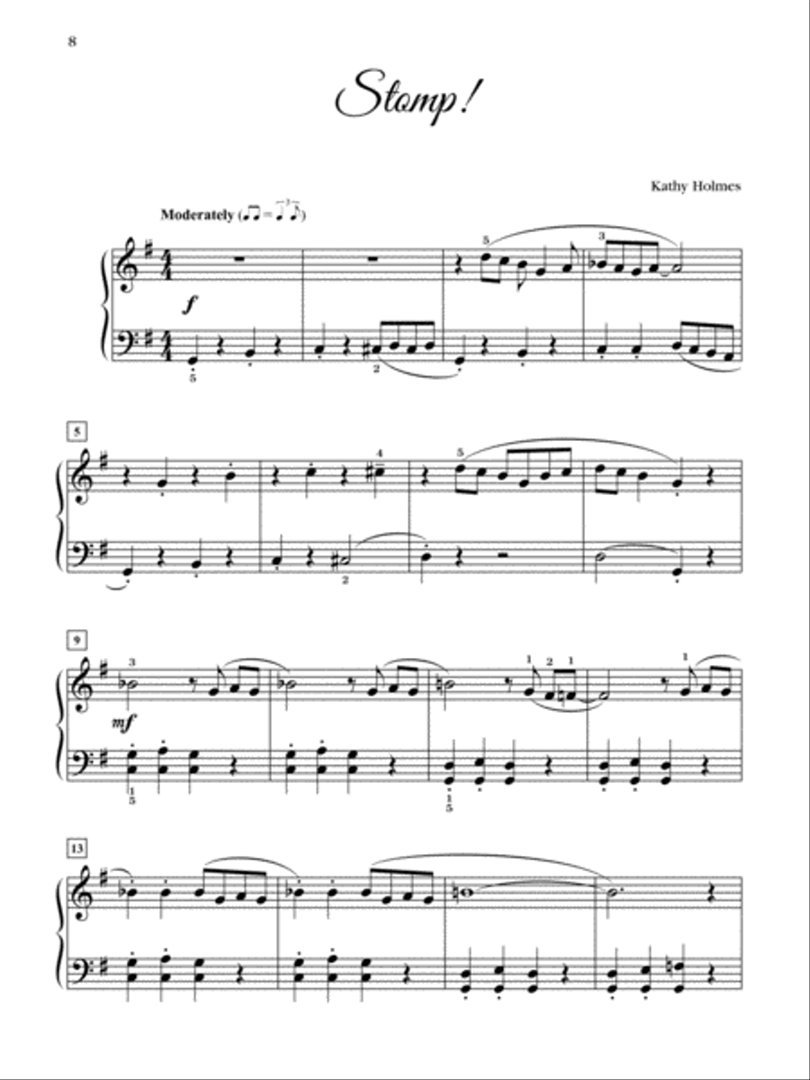 Signature Solos, Book 3 Signature Solos, Book 3 Piano Solo scores gallery preview page 4