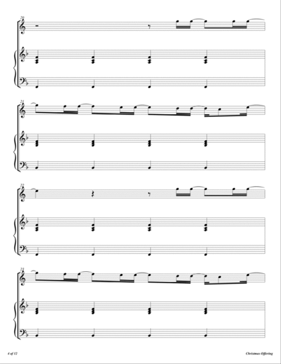 Christmas Offering Horn scores gallery preview page 5