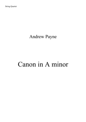 Canon in A minor