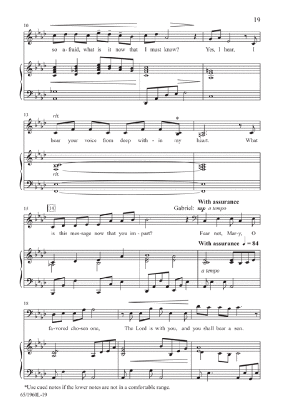 A New Birth...A New Beginning 4-Part scores gallery preview page 20