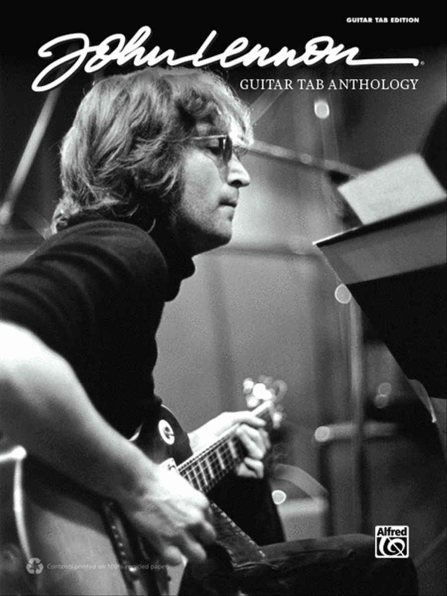 John Lennon -- Guitar TAB Anthology Guitar Tablature scores gallery preview page 1