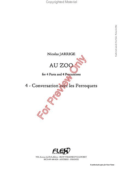 Au Zoo, 4 - Conversation Avec Les Perroquets image number null