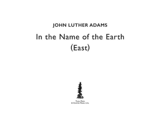 In the Name of the Earth - East