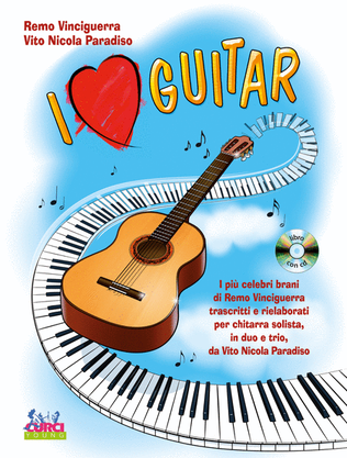 Book cover for I love guitar