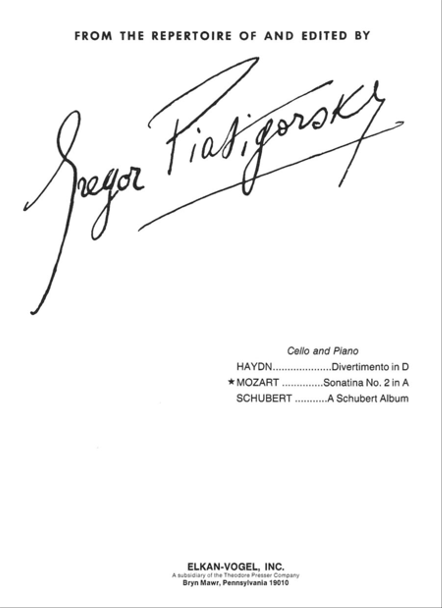 Sonatina No. 2 Chamber Music scores gallery preview page 1
