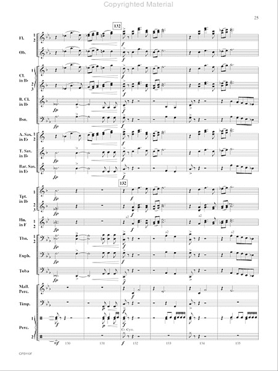 Mystic Portal Concert Band scores gallery preview page 26