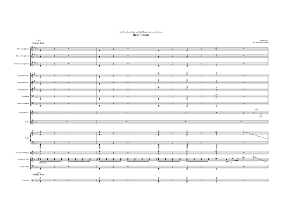 Revolution Revolution SSA scores gallery preview page 1
