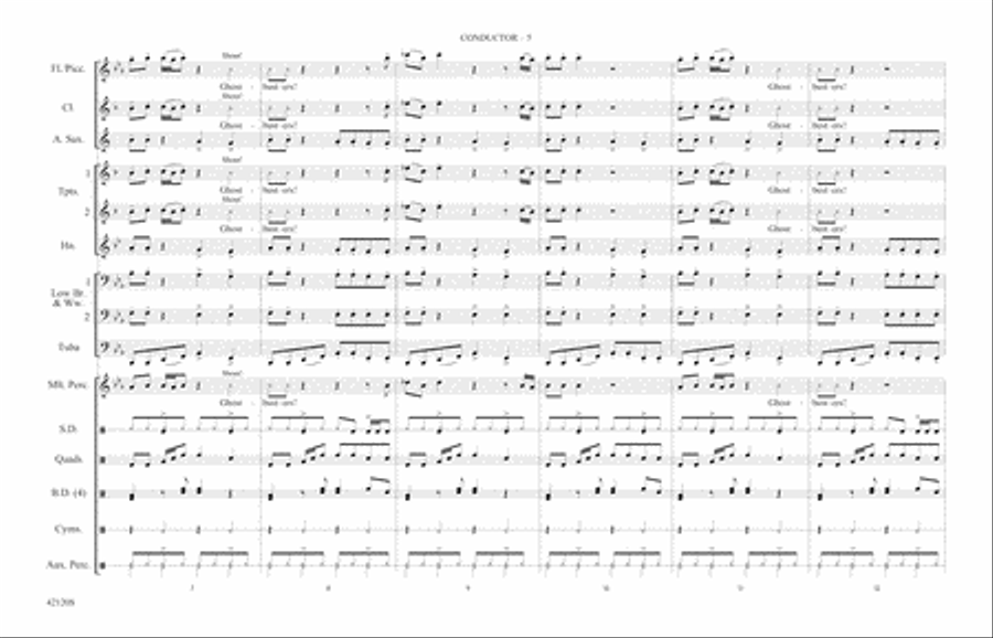Shorties #20: Score Shorties #20: Score Marching Band scores gallery preview page 5