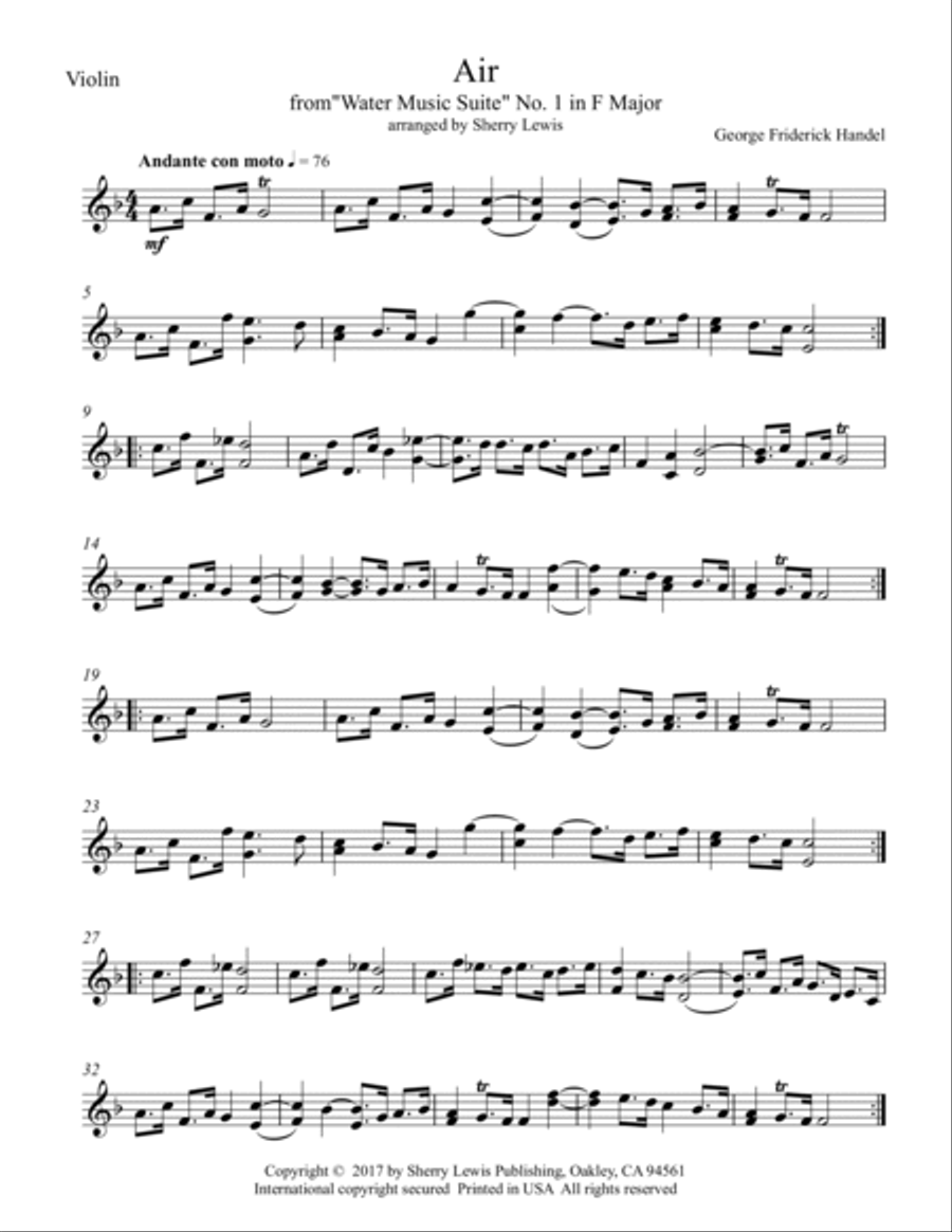 STRING DUO WEDDING MUSIC - FOR STRING DUO COLLECTION SET OF WEDDING CLASSICS - 20 arrangements- String Duet scores gallery preview page 4