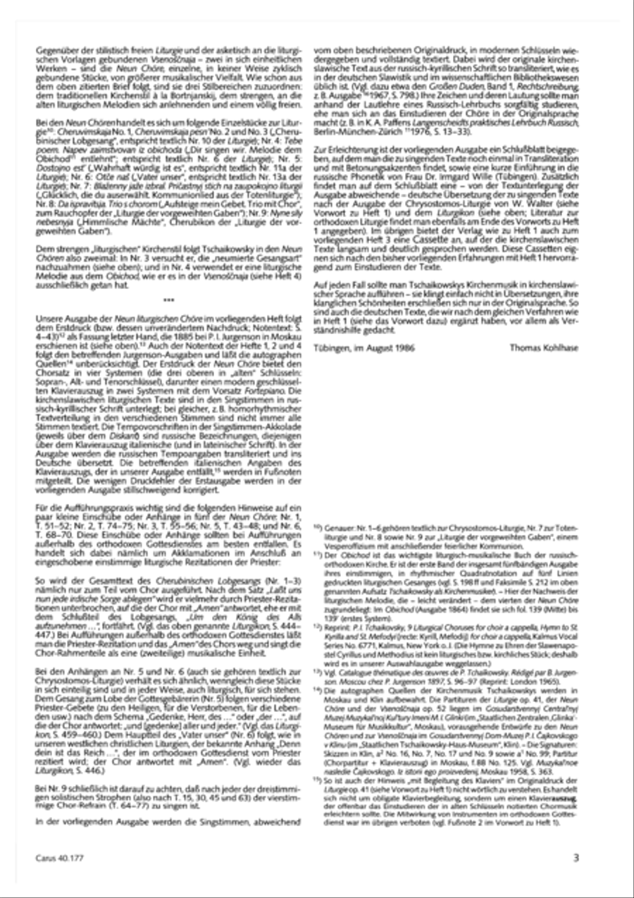 Neun liturgische Chore Collection / Songbook scores gallery preview page 4