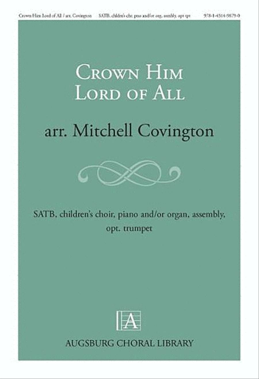 Crown Him Lord of All 4-Part scores gallery preview page 1