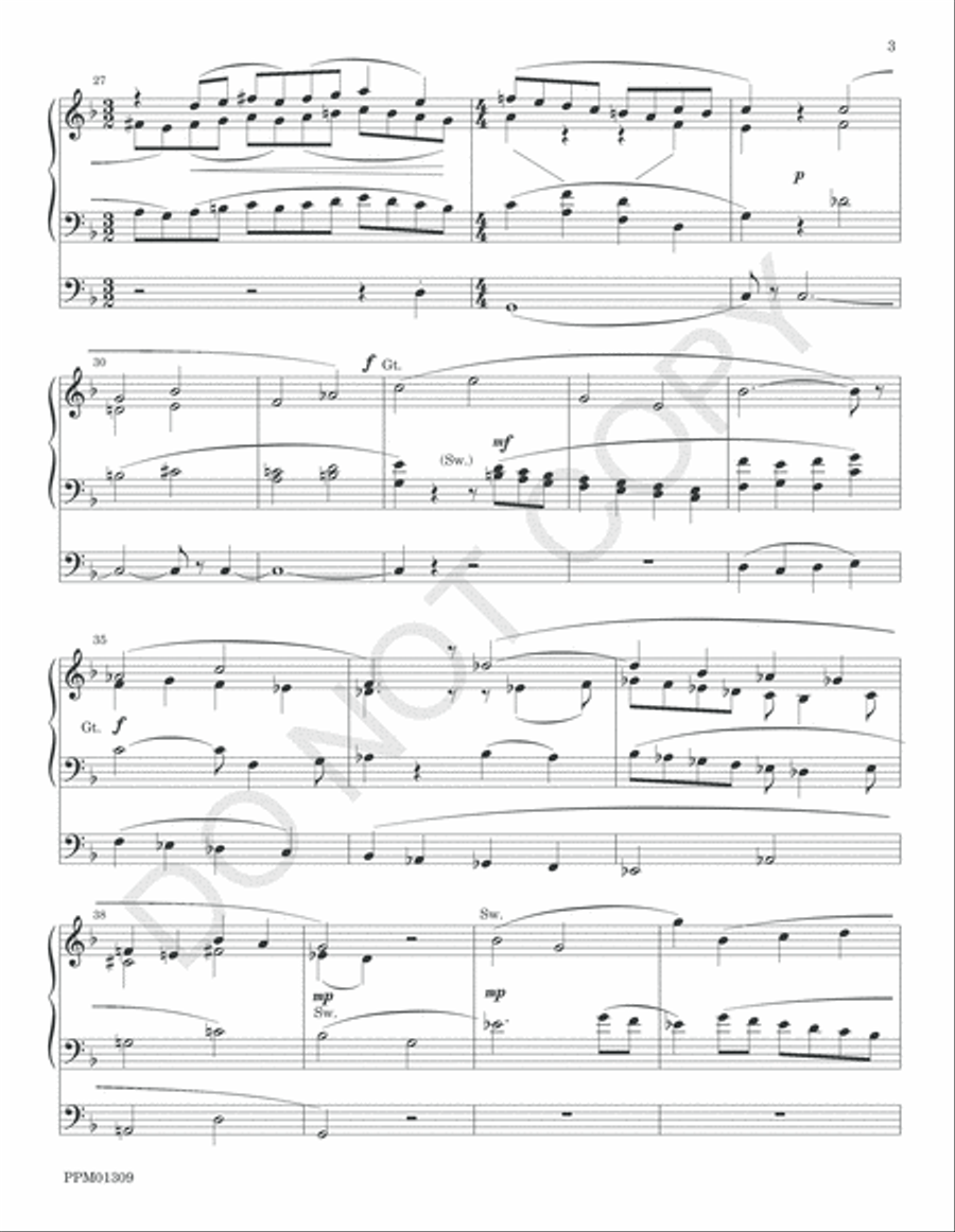 Fughetta on a Soggetto Cavato Voice scores gallery preview page 6
