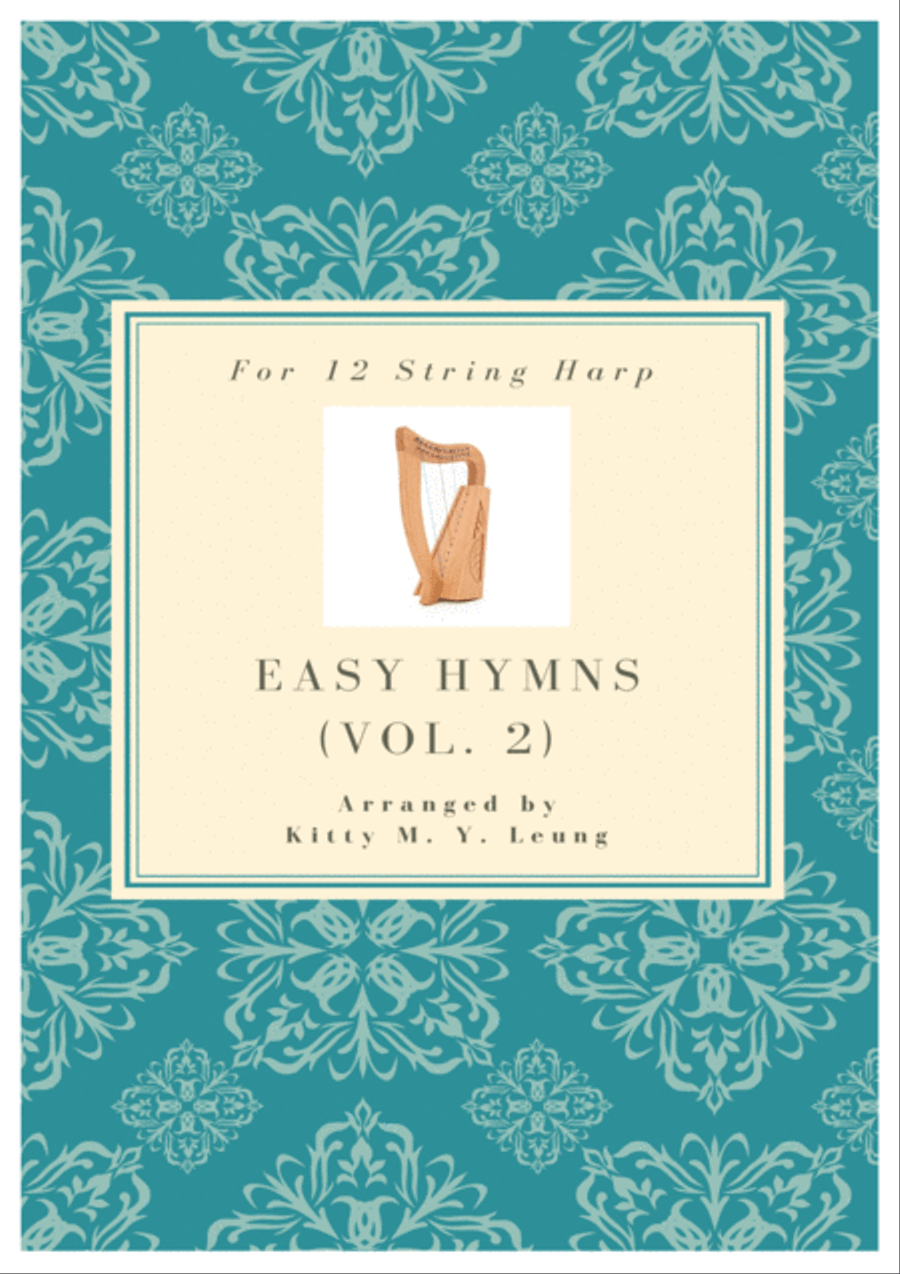 Easy Hymns (Volume 2) - 12 String Lap Harp Lap Harp scores gallery preview page 1