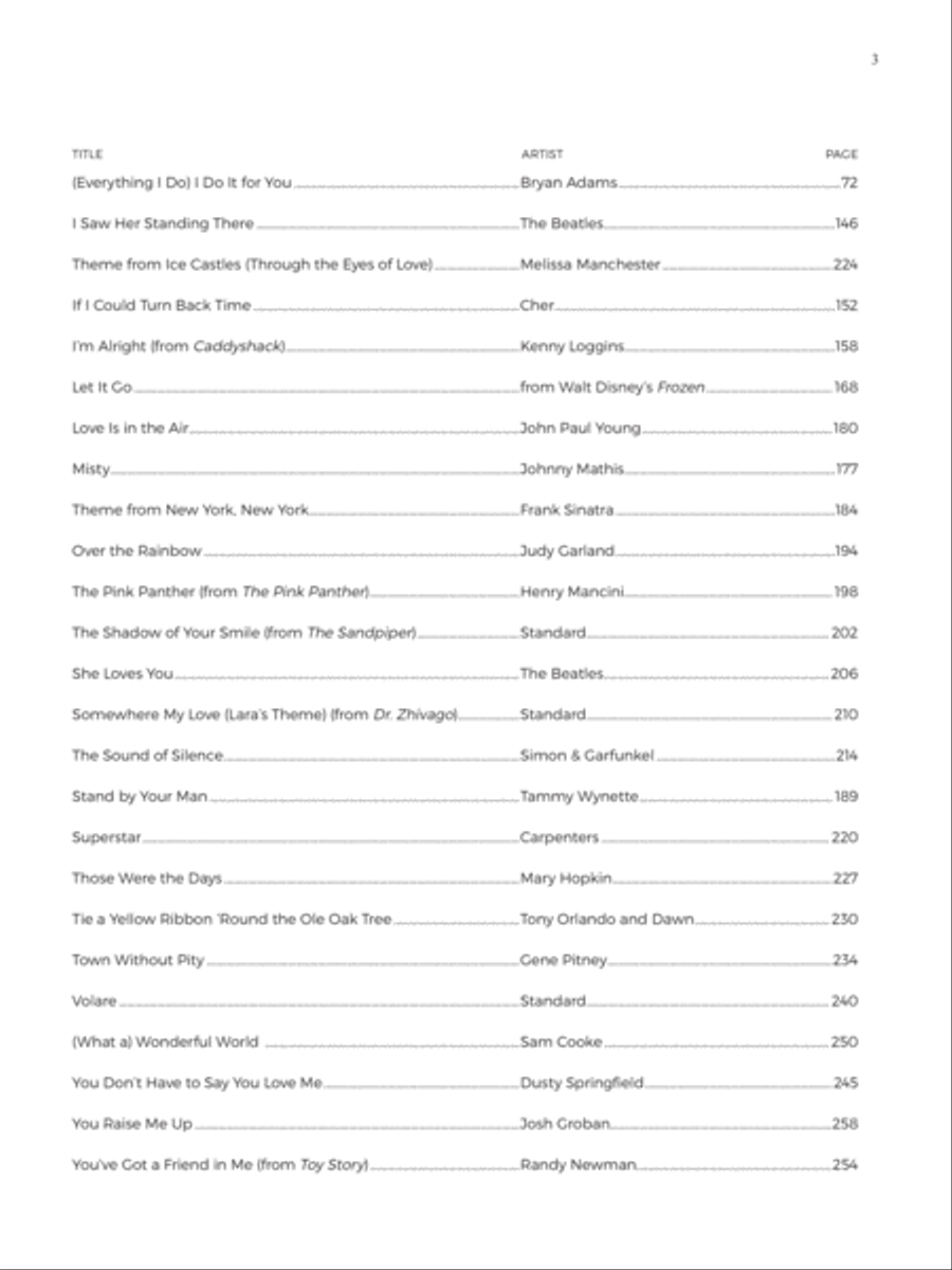 Best Loved Songs Best Loved Songs Piano, Vocal, Guitar scores gallery preview page 4