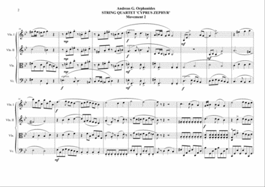 STRING QUARTET 