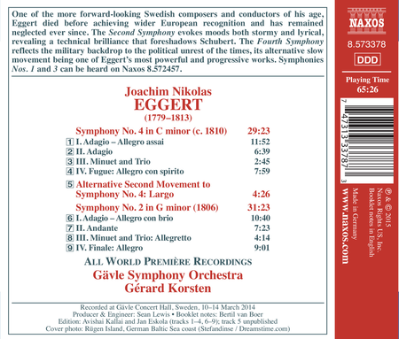 Eggert: Symphonies Nos. 2 & 4