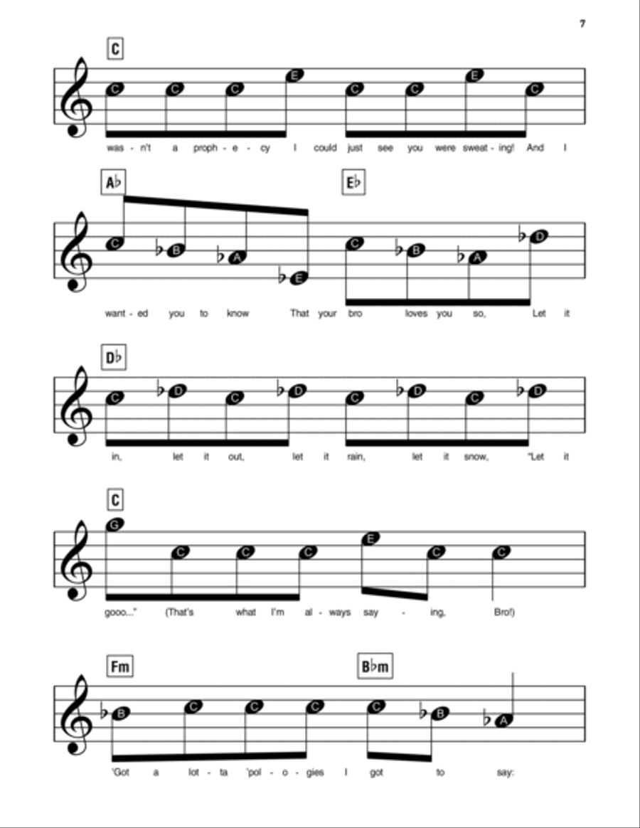 All Of You All Of You Easy Piano scores gallery preview page 4