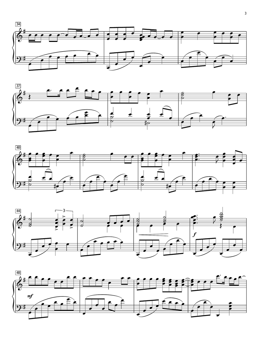 Just Give Me A Reason Piano Solo scores gallery preview page 3