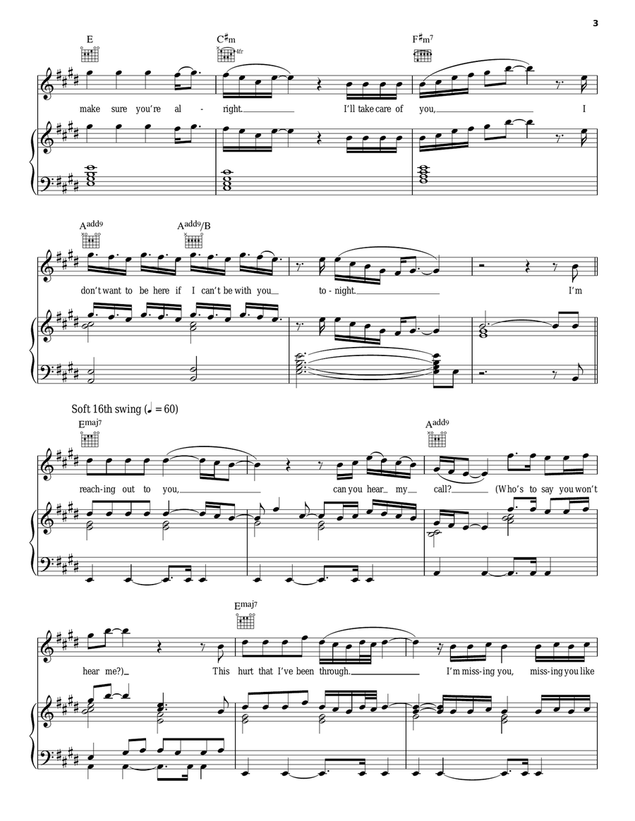 Lay Me Down Acoustic Guitar scores gallery preview page 3