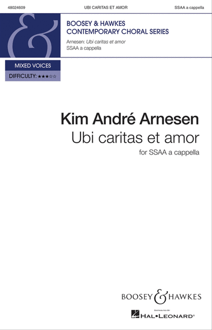 Ubi caritas et amor SSAA scores gallery preview page 1