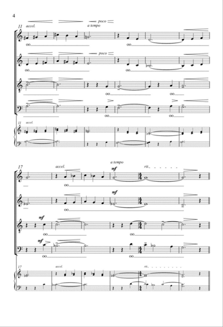 Your Eyes 4-Part scores gallery preview page 3
