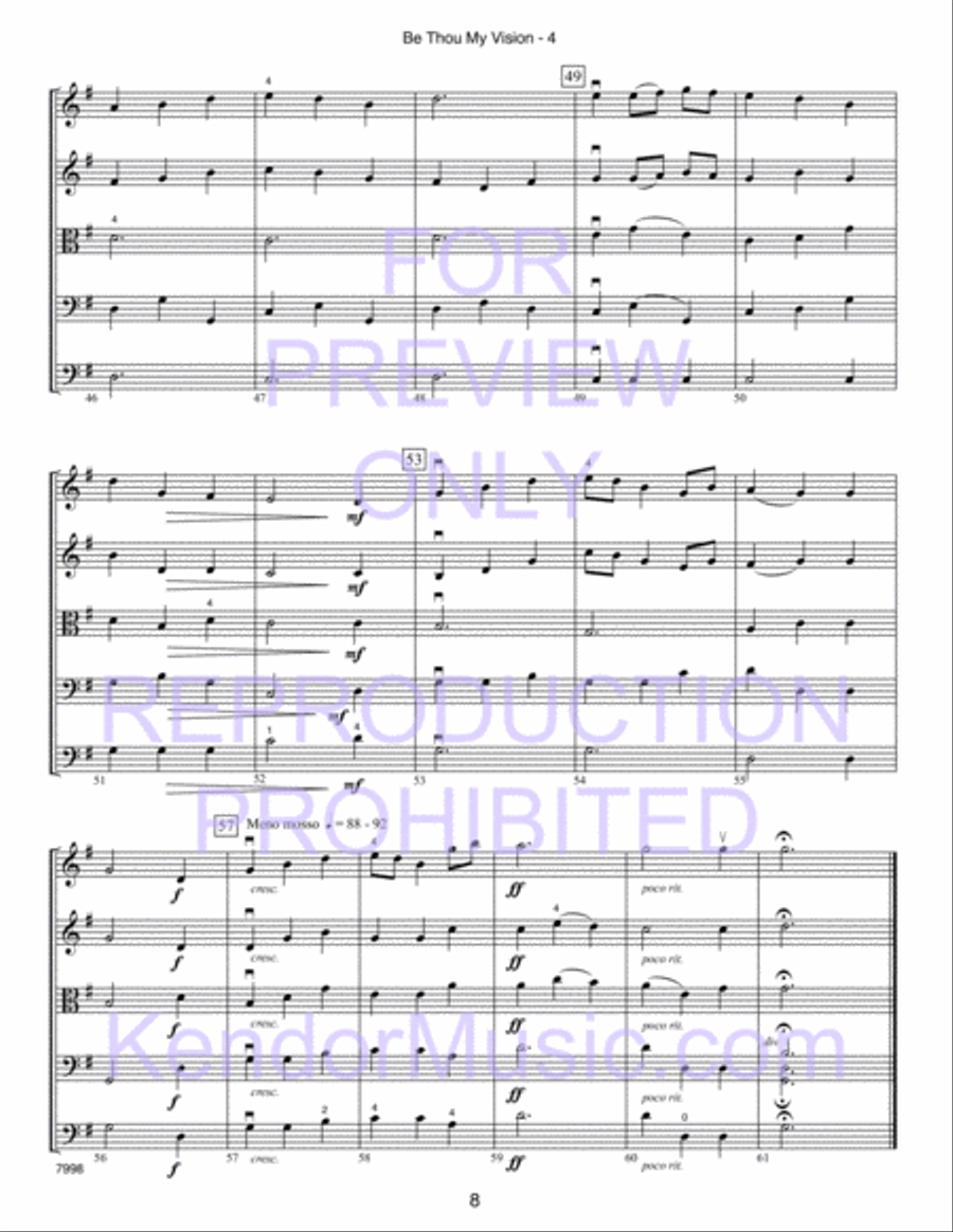 Kendor Concert Favorites, Volume 2 (Score) Score scores gallery preview page 13