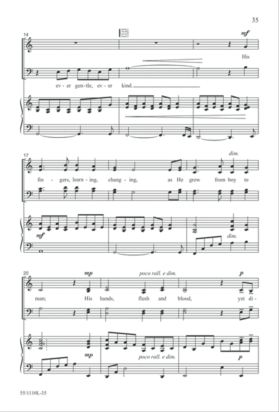 The Living Last Supper 4-Part scores gallery preview page 36