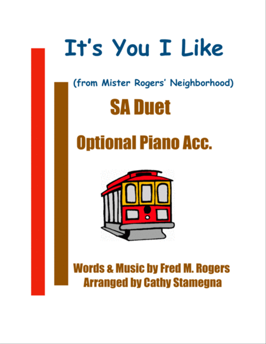 It's You I Like from MISTER ROGERS' NEIGHBORHOOD Piano scores gallery preview page 1