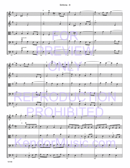 Sinfonia (Overture from Messiah) (Full Score)