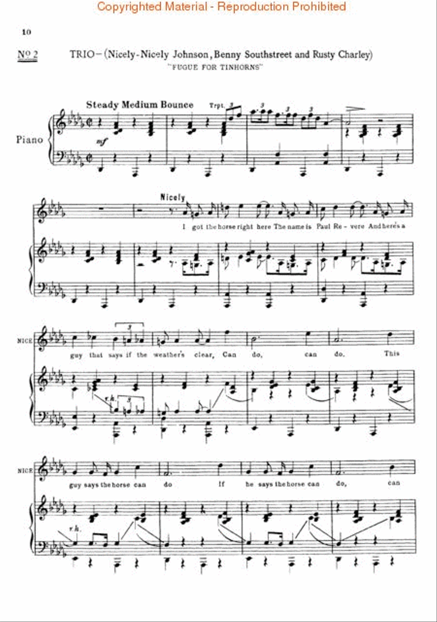 Guys And Dolls - Vocal Score Voice scores gallery preview page 2