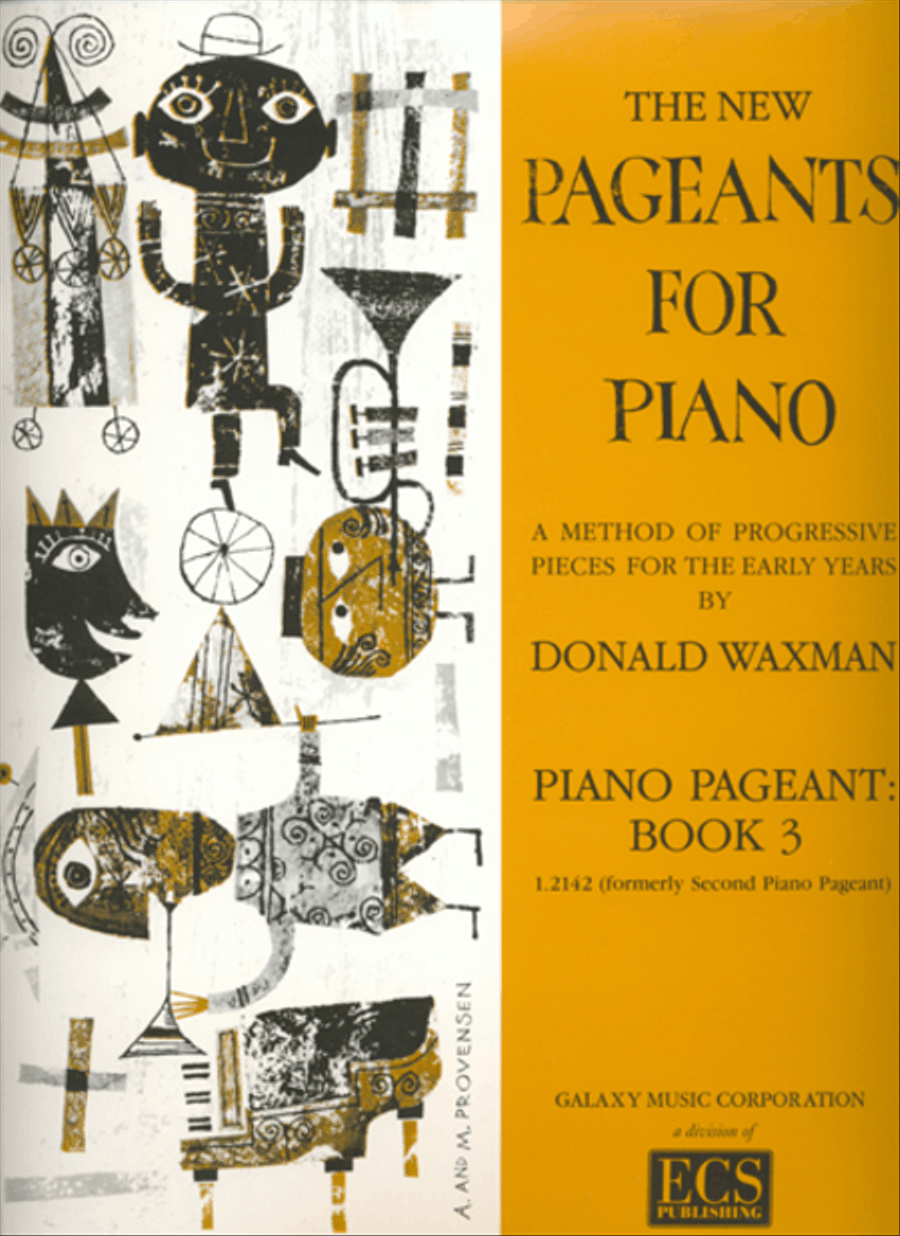 The New Pageants for Piano, Book 3 Piano Method scores gallery preview page 1