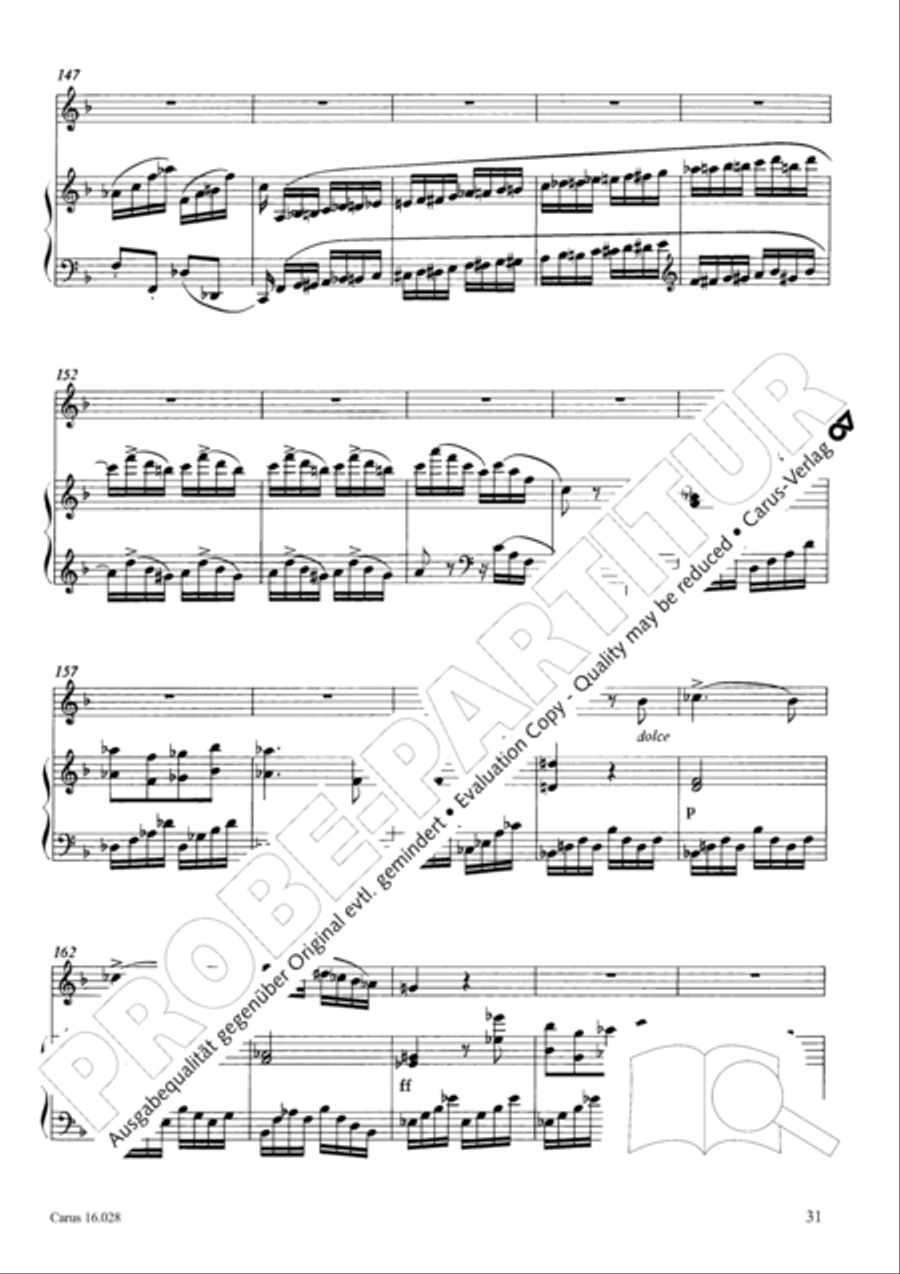 Sonata for English Horn English Horn scores gallery preview page 32