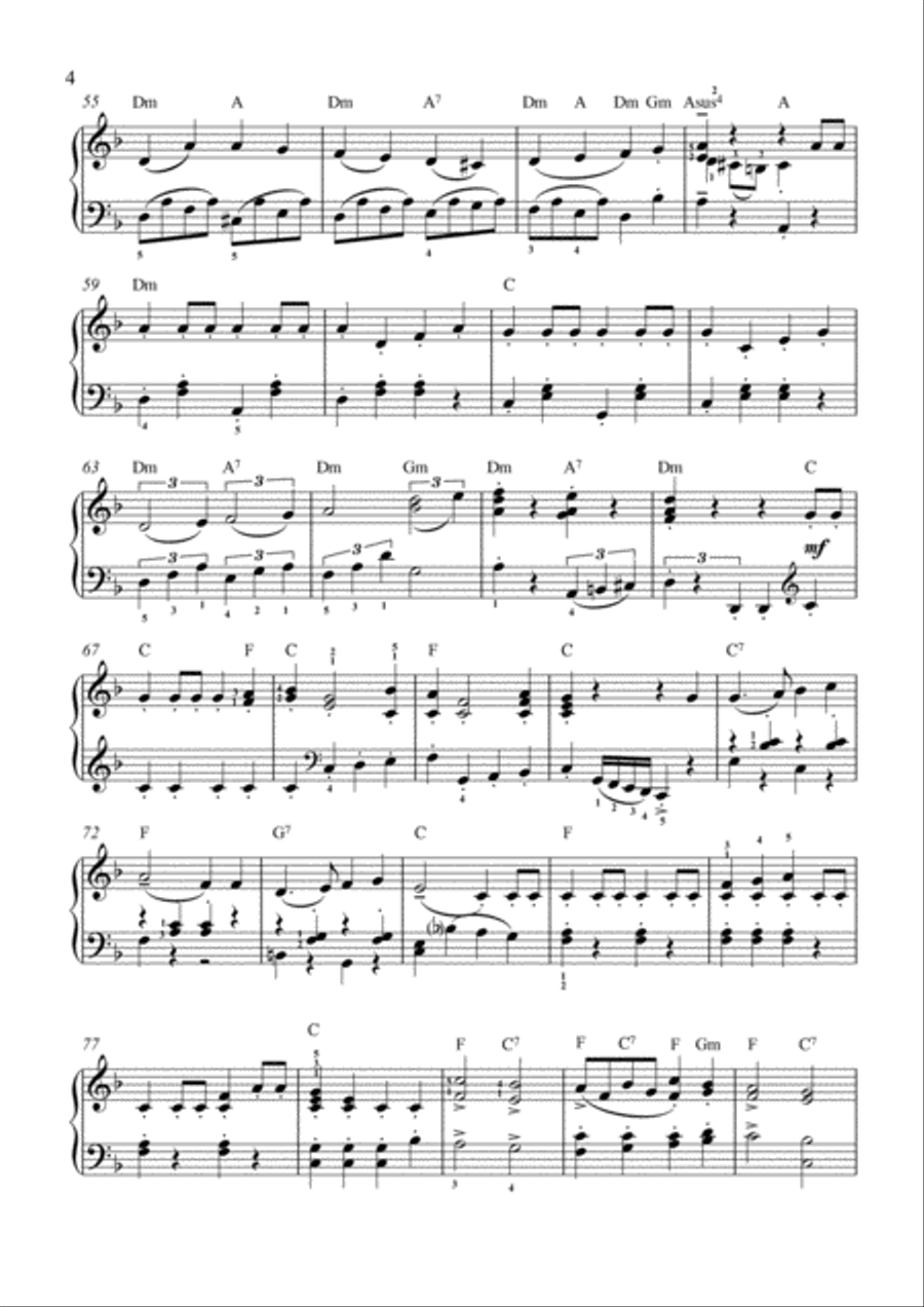 The Lone Ar-ranger goes Easy! (Piano Solo) Piano Solo scores gallery preview page 4