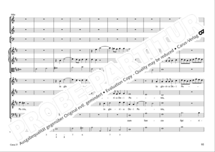 Messa per il Santissimo Natale 4-Part scores gallery preview page 86
