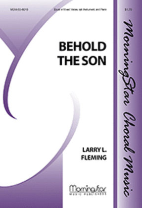 Book cover for Behold the Son