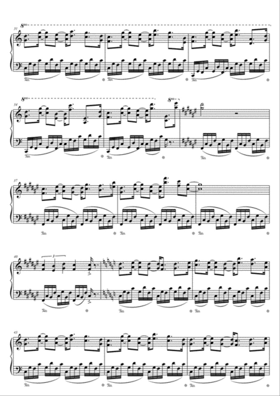 Estudio en quintas - Study in fifhts Piano Method scores gallery preview page 4