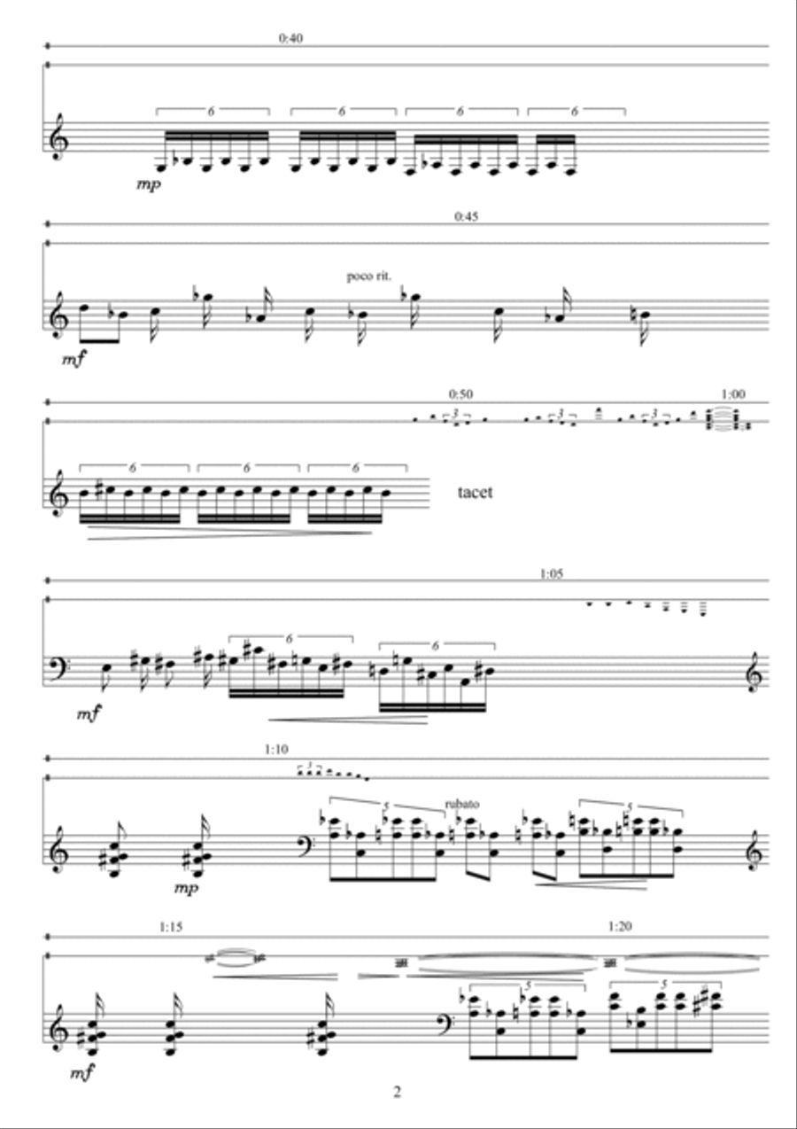LEPORELO for marimba and EA sound Marimba scores gallery preview page 2