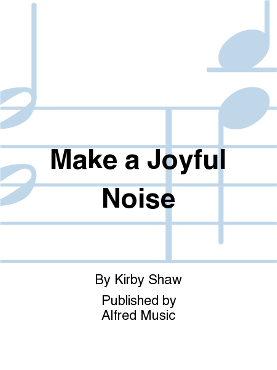Make a Joyful Noise 4-Part scores gallery preview page 1