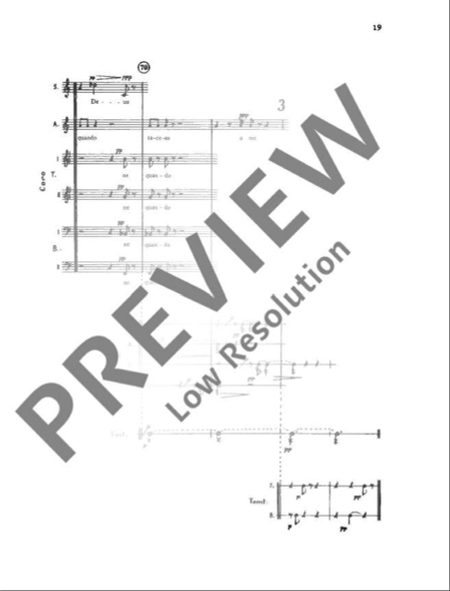Aus den Psalmen Davids Aus den Psalmen Davids 4-Part scores gallery preview page 20