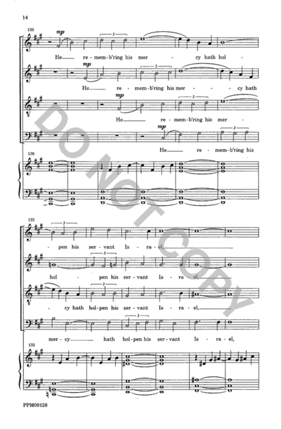 Magnificat and Nunc Dimittis 