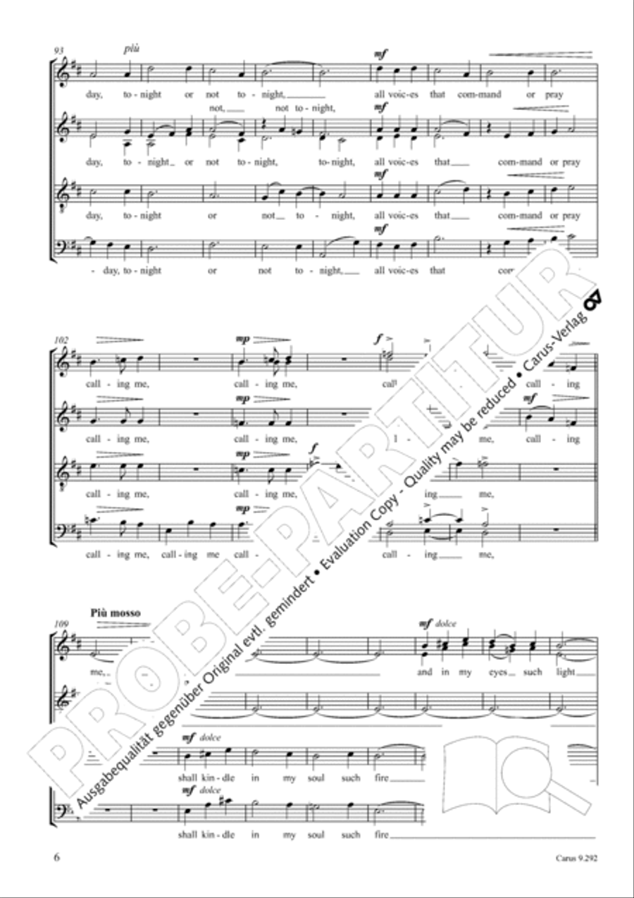 A Hope Carol 4-Part scores gallery preview page 7