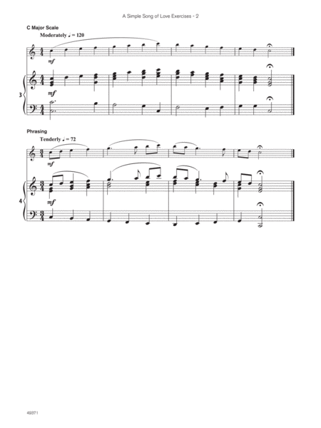 A Simple Song of Love (Sound Innovations Soloist, Tenor Sax)