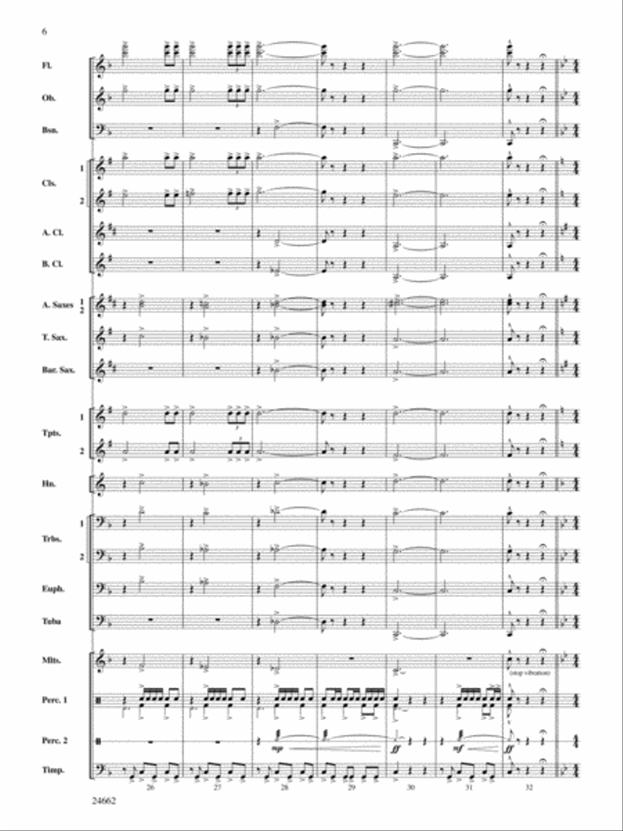 Timber City Trilogy: Score Concert Band scores gallery preview page 6