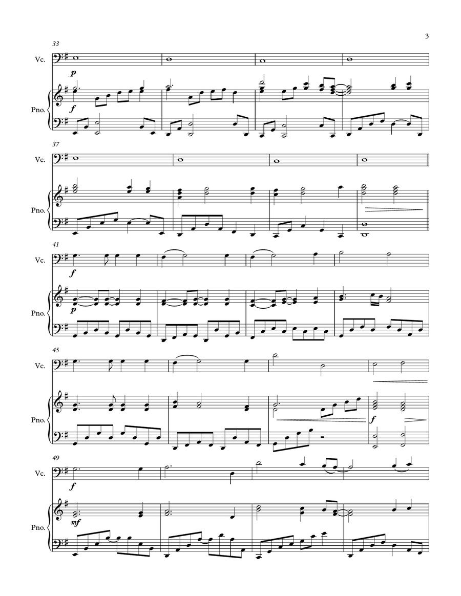 My Heart Will Go On (Love Theme from Titanic) Piano scores gallery preview page 3