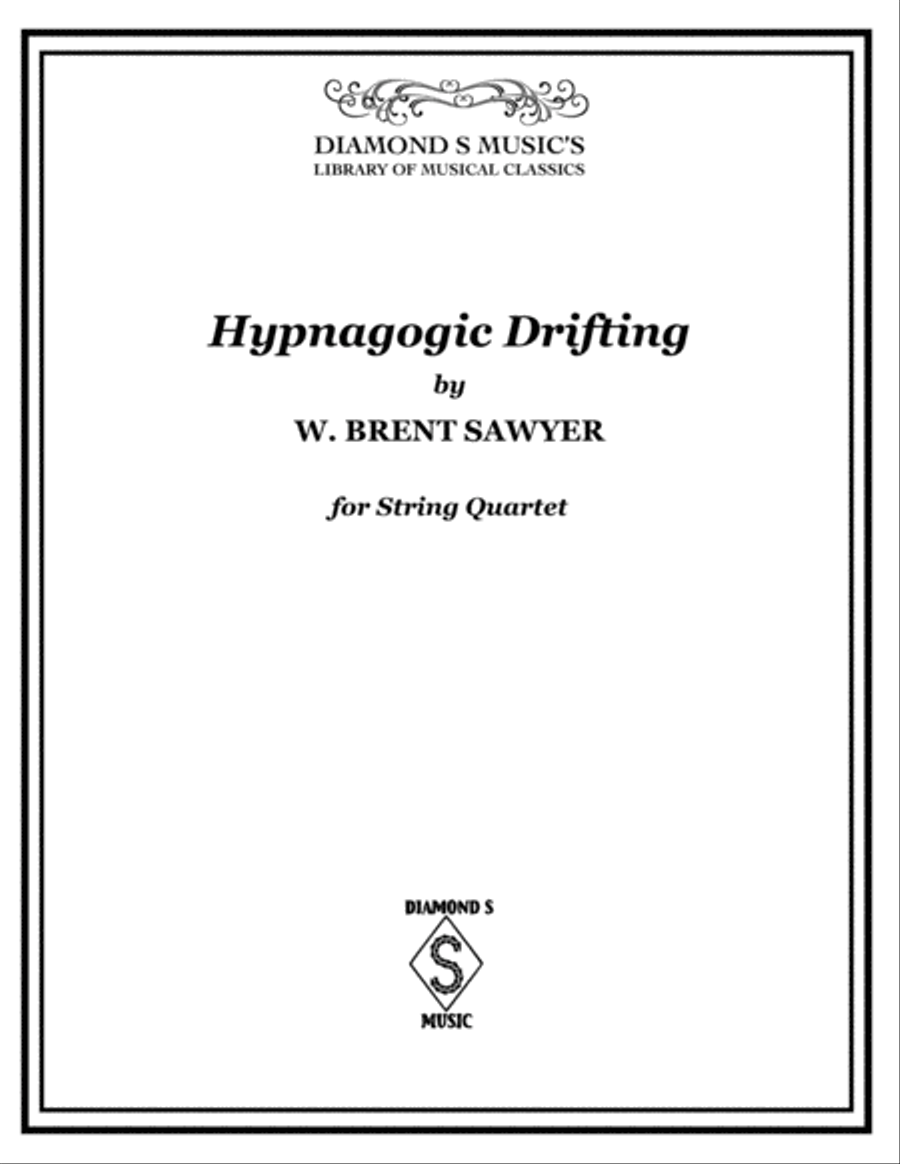 Hypnagogic Drifting for String Quartet String Quartet scores gallery preview page 3