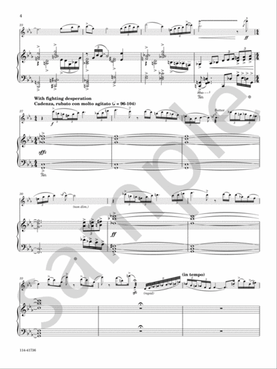 Wish Chamber Music scores gallery preview page 5