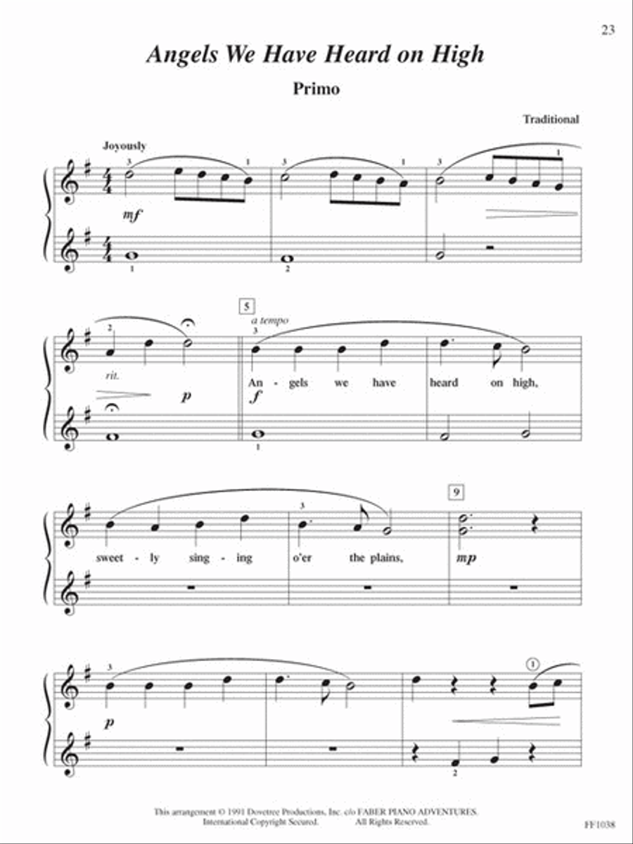 DuetTime Piano Christmas Piano Method scores gallery preview page 3