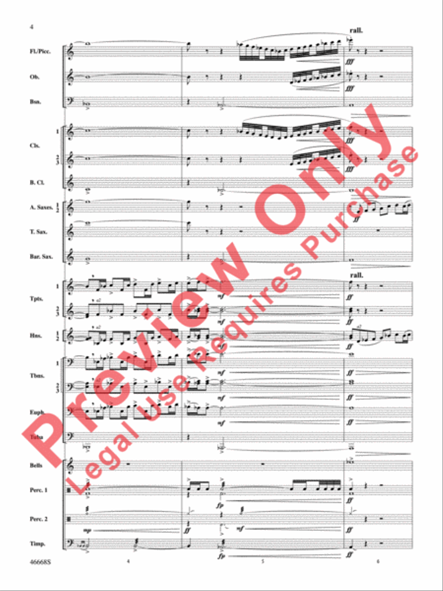 Skydance Concert Band scores gallery preview page 5