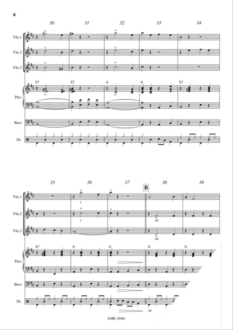 All Together Violin scores gallery preview page 6