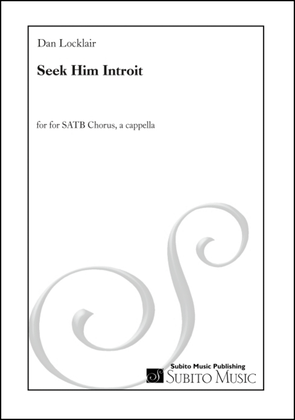 Book cover for Seek Him Introit